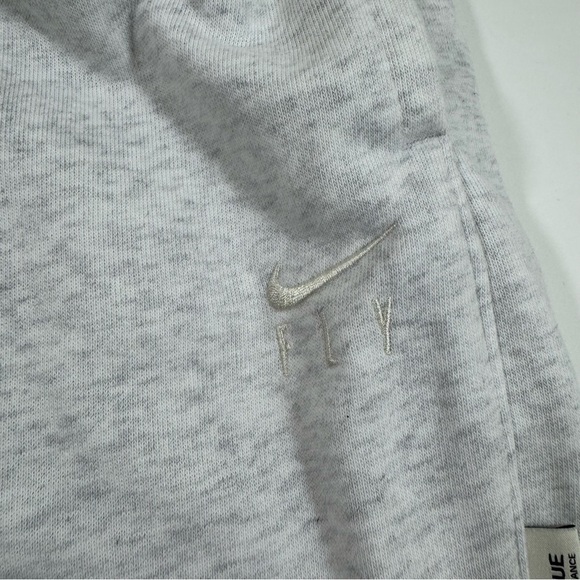 Nike Womens Dry Fit Fly Standard Issue Sweatpants Light Grey - Picture 5 of 9